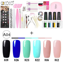 Load image into Gallery viewer, GDCOCO Full Manicure Nail Art File Soak Off UV LED