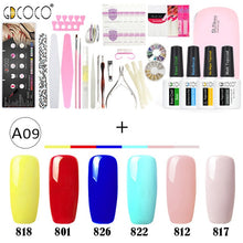 Load image into Gallery viewer, GDCOCO Full Manicure Nail Art File Soak Off UV LED