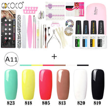 Load image into Gallery viewer, GDCOCO Full Manicure Nail Art File Soak Off UV LED