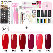 Load image into Gallery viewer, GDCOCO Full Manicure Nail Art File Soak Off UV LED
