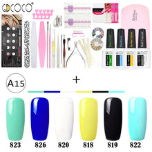 Load image into Gallery viewer, GDCOCO Full Manicure Nail Art File Soak Off UV LED