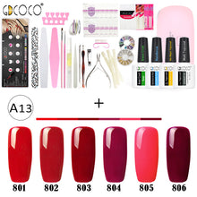 Load image into Gallery viewer, GDCOCO Full Manicure Nail Art File Soak Off UV LED